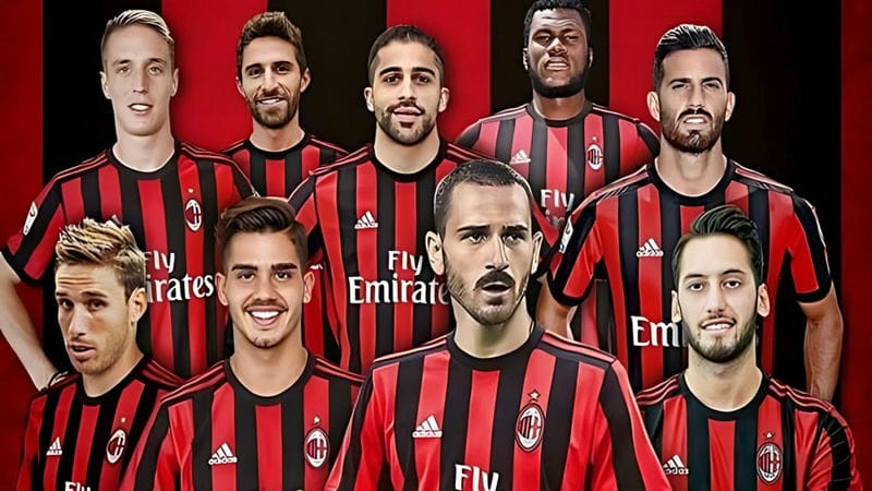 thành viên cốt cán của câu lạc bộ bóng đá Milan