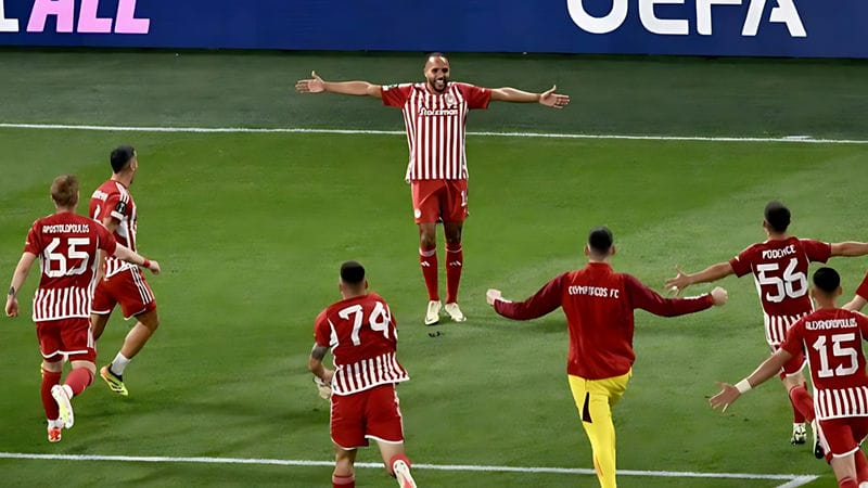 tiếng thơm của câu lạc bộ bóng đá Olympiakos