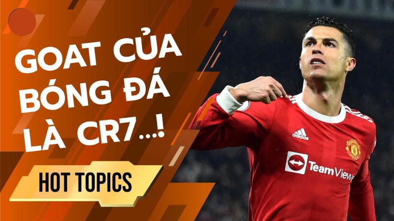 Cristiano Ronaldo cũng là the GOAL xuất sắc của làng bóng đá